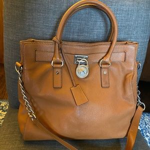 Michael Kors Large Soft Leather Hamilton